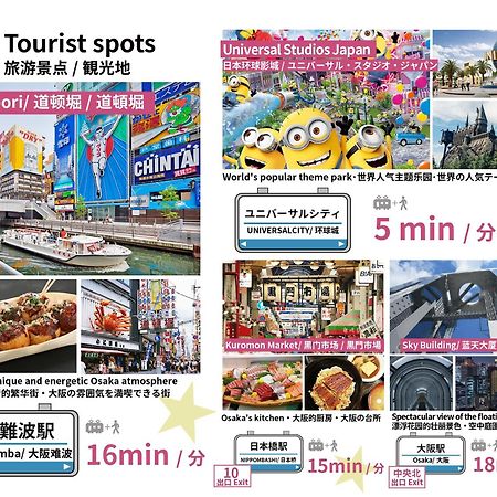 Bijou Suites Cyan Osaka Zewnętrze zdjęcie